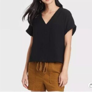 Universal Thread Textured Gauze Top